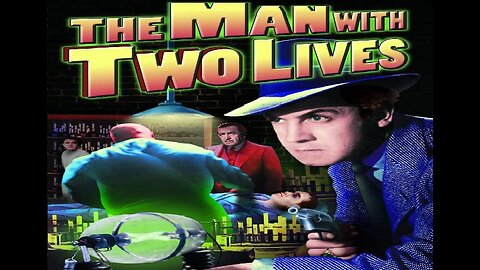 THE MAN WITH TWO LIVES 1942 Rescusitated Man Possessed by Evil Soul of Murderer FULL MOVIE VHS Copy
