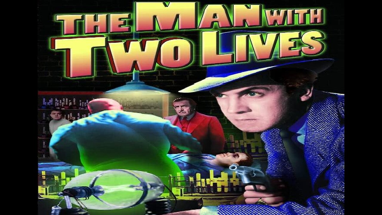 THE MAN WITH TWO LIVES 1942 Rescusitated Man Possessed by Evil Soul of Murderer FULL MOVIE VHS Copy