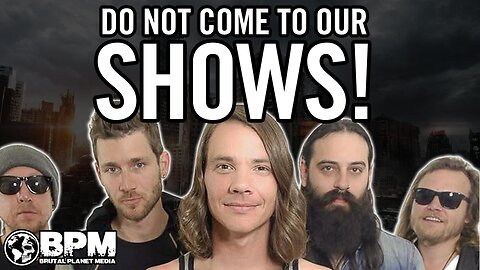 Red Jumpsuit Apparatus Vocalist Goes FULL POLITICS on Fans