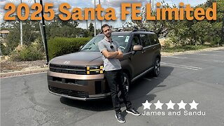 What's special in the 2025 Hyundai Santa Fe LIMITED?