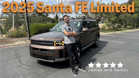 What's special in the 2025 Hyundai Santa Fe LIMITED?