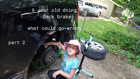 My 6 year old gets hands on with my brakes. what's the worst that can happen ?