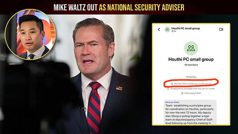 Breaking News: Mike Waltz Out As National Security Adviser Signal Gate Rumors