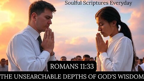 The Unsearchable Depths of God's Wisdom : Romans 11:33
