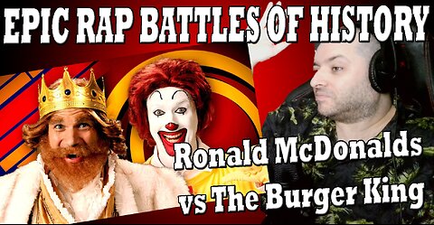 Ronald McDonald vs Burger King | Epic Rap Battles | First Time Watching | Flamed Roasts Incoming 🔥