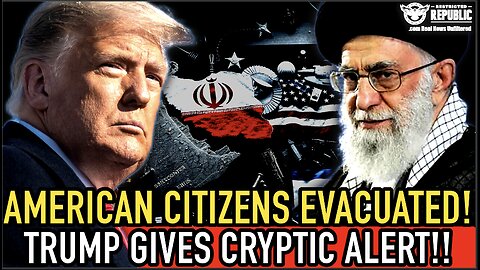 AMERICANS ON HIGH ALERT! Trump Sends Cryptic WARNING! Citizens Evacuated!