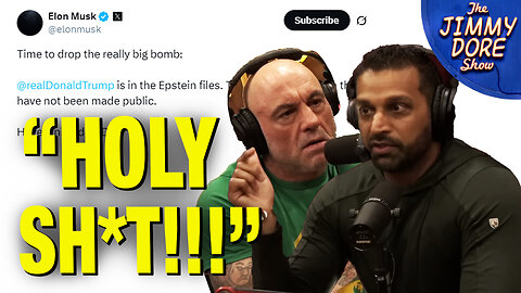 Rogan & Kash Patel REACT LIVE To Elon’s Epstein Tweet!
