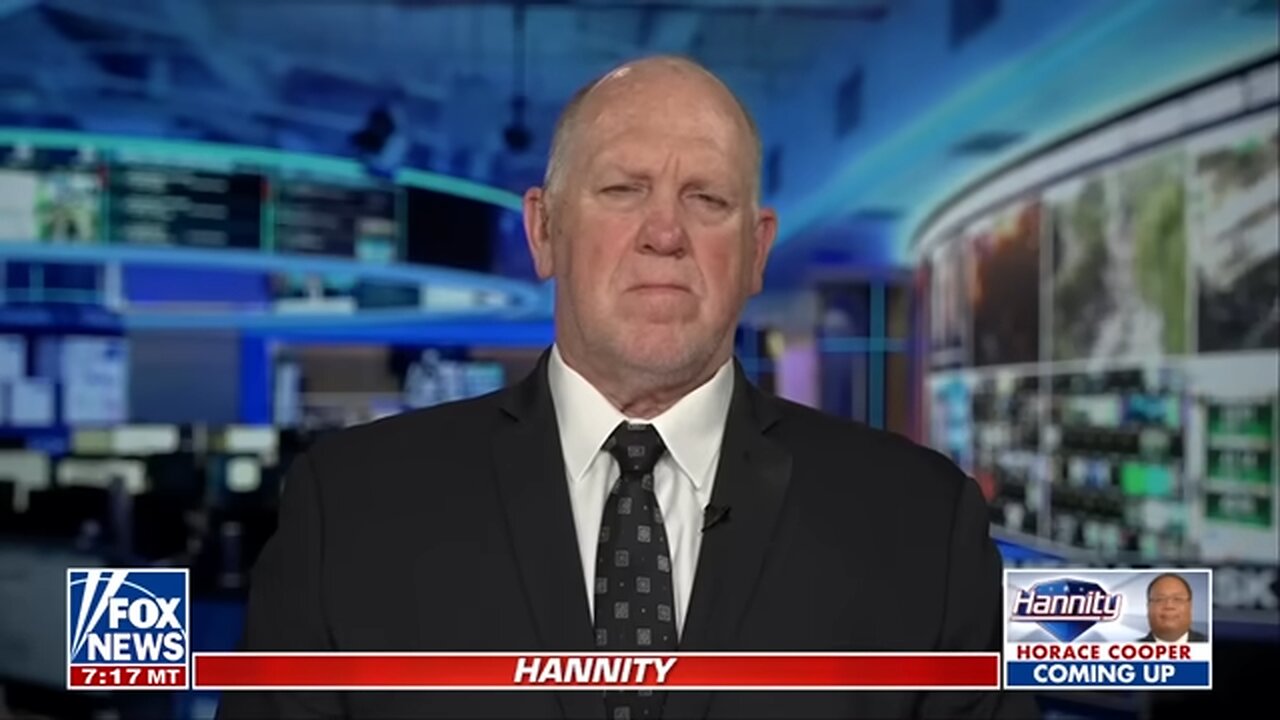 This should scare the hell out of every American: Tom Homan