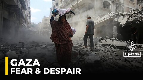 Hopelessness, desperation palpable in Gaza after reoccupation plans announced : AJE correspondent