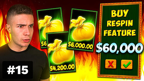 $60,000 Bonus Buy on CHILLI HEAT MEGAWAYS 💰 (60K Bonus Buy Series #15)