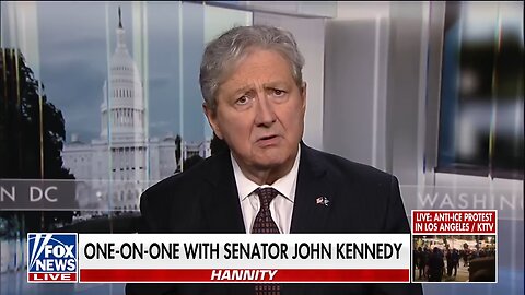 🎯 Sen John Kennedy: The man LIED before he learned to TALK!