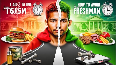 How to Stay Healthy in College | How to Avoid the Freshman 15
