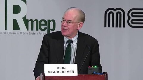 Prof John Mearsheimer reveals what will the future look like in the New World Order NWO Elites