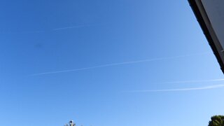 5th Sept. 2025 (0935 to 1015) - Early start to geoengineered chemical whitewash