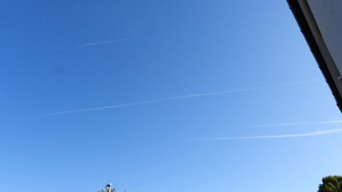 5th Sept. 2025 (0935 to 1015) - Early start to geoengineered chemical whitewash