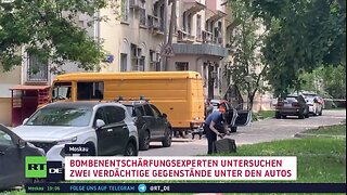 Verdächtige Gegenstände unter Autos in Moskau entdeckt