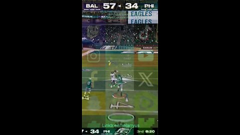 Most Passing TD Record BAL 64 vs PHI 34 #AllMadden #Madden25 #NFLmadden #madden