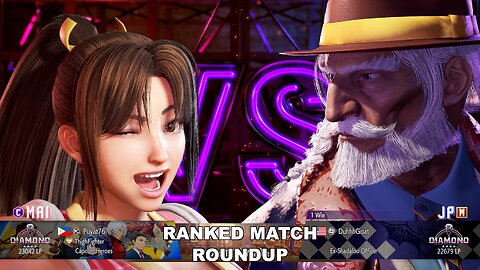 Kuya Kalbo SF6 Ranked Match Roundup. Mai Diamond [Hori Fight Stick]