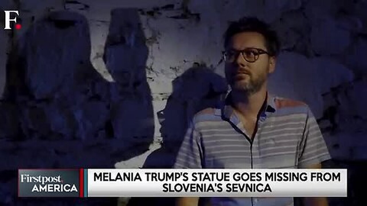 Melania_Trumpʼs_Statue_Stolen_From_Her_Hometown_In_Slovenia___Firstpost_America___N18G