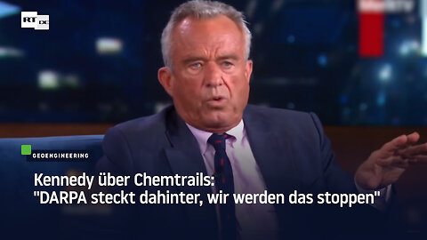 Kennedy über Chemtrails: "DARPA steckt dahinter, wir werden das stoppen"