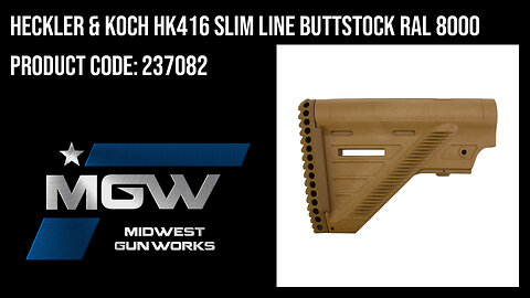 Heckler & Koch HK416 Slim Line Buttstock RAL 8000 - 237082