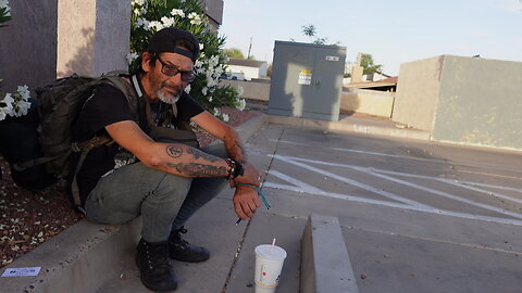 Donnie- 55 & homeless for about 5 years- "I was wrongfully evicted and they stole everything I had."