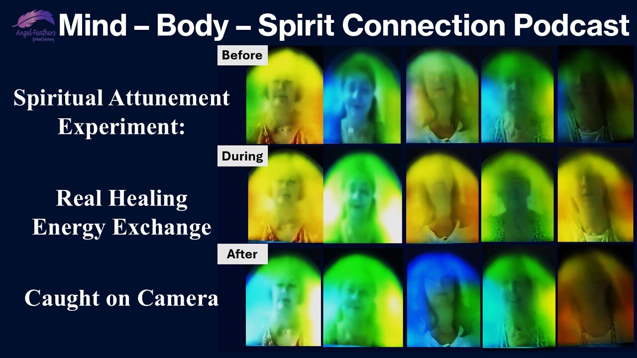 Captured on Aura Camera: LIVE Pellowah & Umana Attunement Energy Transfer