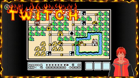 I’m being Mario again, starting Mario bros.3