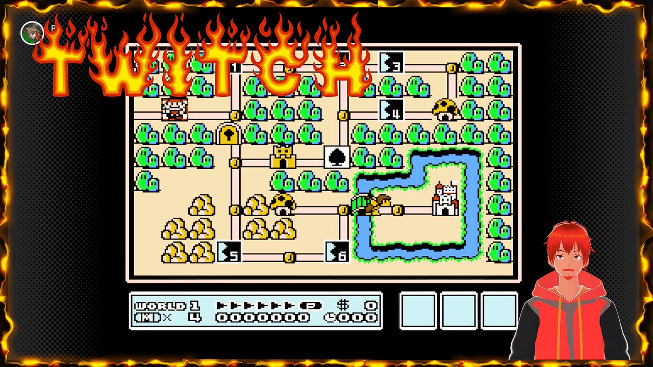 I’m being Mario again, starting Mario bros.3