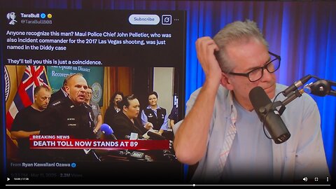 Maui Police Chief, John Pelletier, named as coconspirator in PDiddy case▮The Jimmy Dore Show