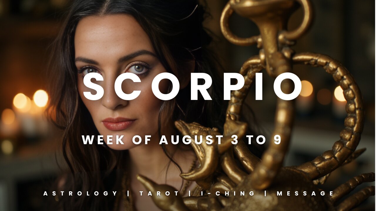 SCORPIO Week of August 3 to 9