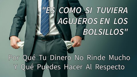 “Agujeros en Mis Bolsillos” - Por Qué Tu Dinero No Rinde Mucho y Qué Puedes Hacer al Respecto