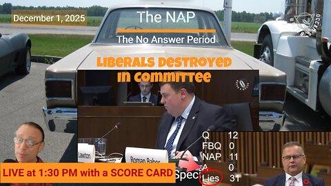 Question Period – December 1, 2025 – The NAP