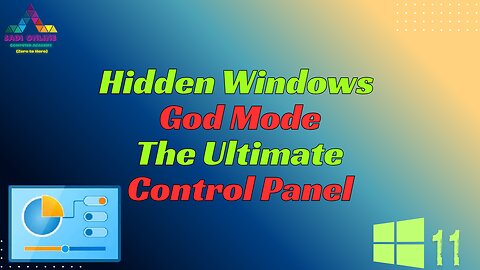 Hidden Windows God Mode: The Ultimate Control Panel