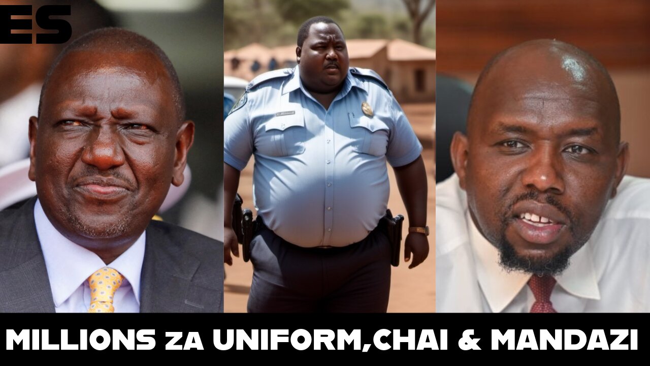 EPISODE NO. 25 - Kenyan Government's Millions on Tea, Mandazi, and New Police Uniforms