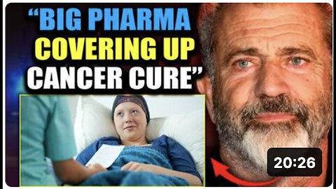"Mel Gibson Claims Big Pharma Targets Him for Revealing Turbo Cancer Cure"