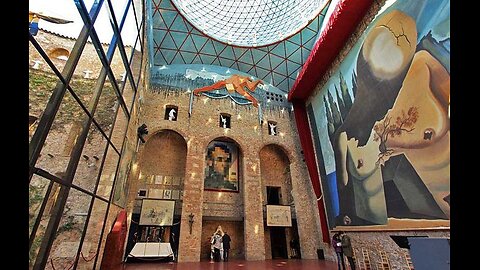 Salvador Dali's artwork, emphasizing his paintings produced from 1955 to 1960.