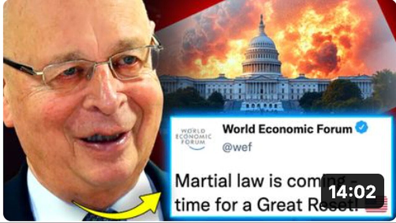 "Anticipated 'Mass Casualty Event' Paving Way for Globalist Takeover of America: WEF Insider"