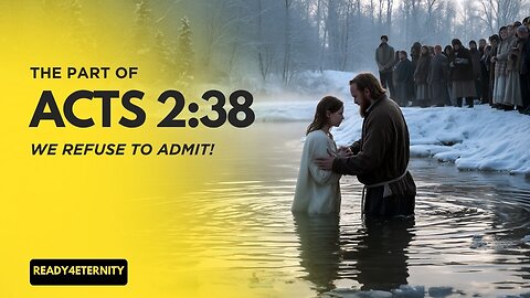62: Acts 2:38: Baptized for Forgiveness or Because of It?