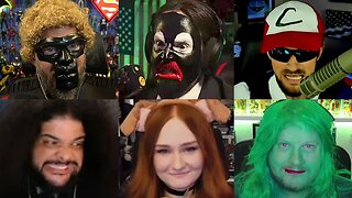 1/4 Black Garrett as Jimmy Kimmel