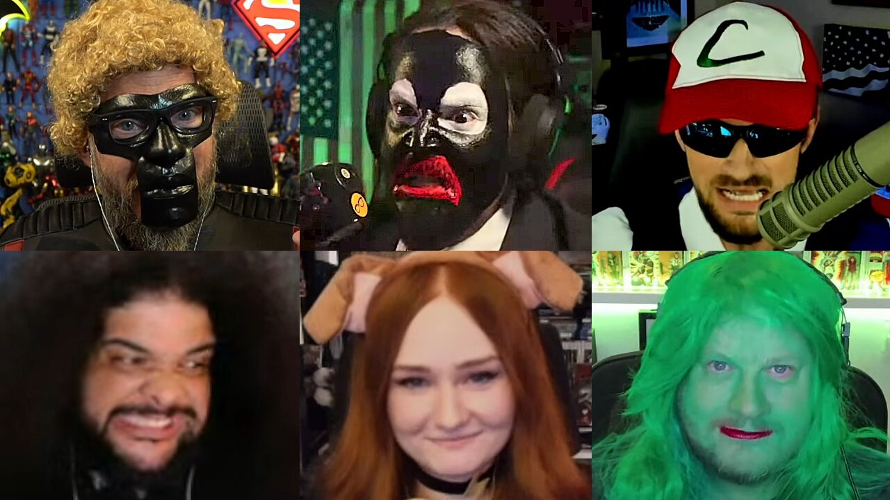 1/4 Black Garrett as Jimmy Kimmel