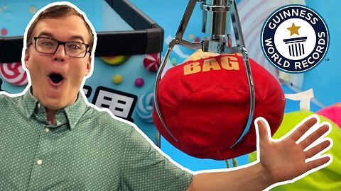 I Broke A Claw Machine Record