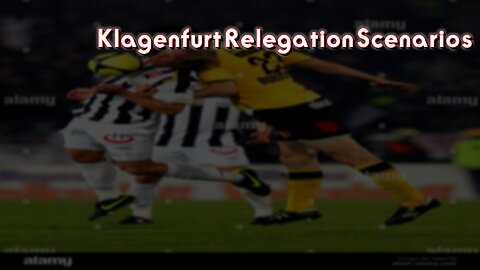 Klagenfurt Abstieg? Quali-Szenarien Runde 31! ⚽️ #Bundesliga #Austria #Klagenfurt