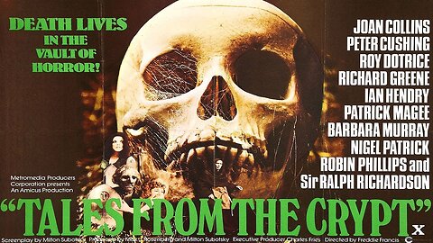"Tales From The Crypt" (1972) An 'Amicus' Anthology Horror Film