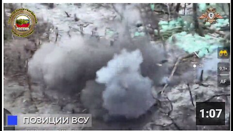 "Russian Drone Pilots from 110th Brigade 1st AK Obliterate Front Line Dugouts"