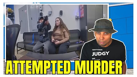 Shoplifter Points Loaded Gun at Cop's Head in Walmart Office – Pulls Trigger But Gun JAMS!