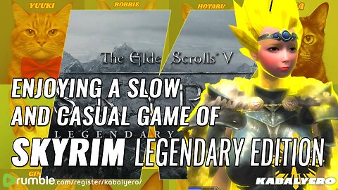 🔴 Skyrim DBZ Mod [9/10/2025] 🎮 A Slow and Casual Game of Skyrim! 🙏 Thank You For Watching