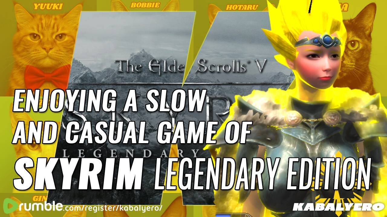 🔴 Skyrim DBZ Mod [9/10/2025] 🎮 A Slow and Casual Game of Skyrim! 🙏 Thank You For Watching