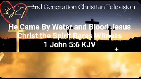 He Came By Water and Blood Jesus Christ the Spirit Bares Witness 1 John 5:6 KJV #king #jesus #viral