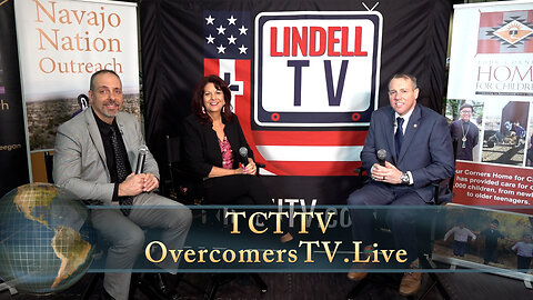 Pastor Chuck Reich & Valerie Hill withTom Nolen TCT.TV at #NRB2025 OvercomersTV.Live | LindellTV.com